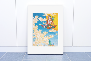 White Tara, yellow moon. Museum-Quality Print