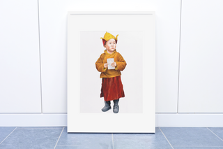 Childhood Portrait of His Holiness the Dalai Lama: Museum-Quality Print